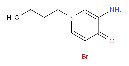 3-amino-5-bromo-1-butyl-1,4-dihydropyridin-4-one