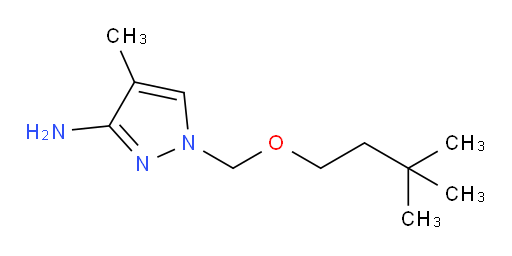 1-[(3,3-dimethylbutoxy)methyl]-4-methyl-1H-pyrazol-3-amine