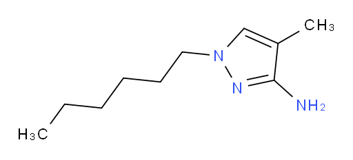 1-hexyl-4-methyl-1H-pyrazol-3-amine