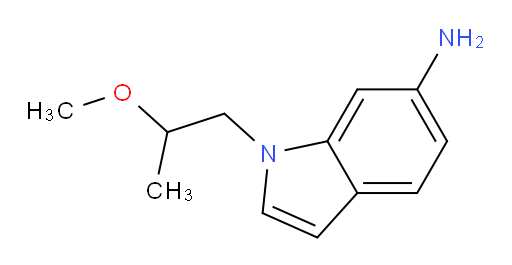 1-(2-methoxypropyl)-1H-indol-6-amine