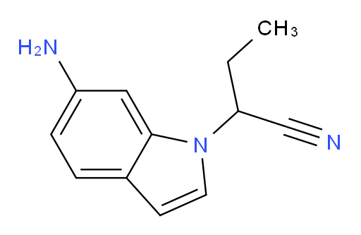 2-(6-amino-1H-indol-1-yl)butanenitrile