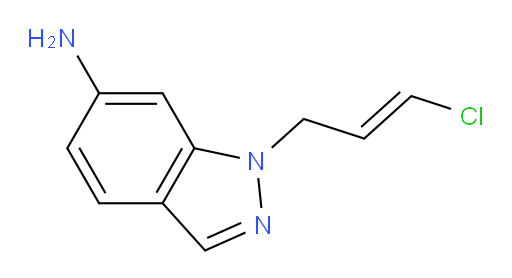 1-(3-chloroprop-2-en-1-yl)-1H-indazol-6-amine