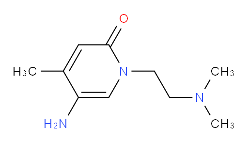 5-amino-1-[2-(dimethylamino)ethyl]-4-methyl-1,2-dihydropyridin-2-one