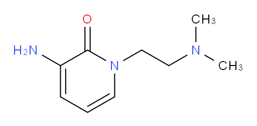 3-amino-1-[2-(dimethylamino)ethyl]-1,2-dihydropyridin-2-one