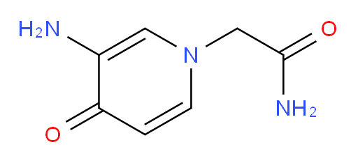 2-(3-amino-4-oxo-1,4-dihydropyridin-1-yl)acetamide