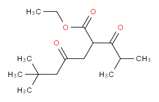 ethyl 6,6-dimethyl-2-(2-methylpropanoyl)-4-oxoheptanoate