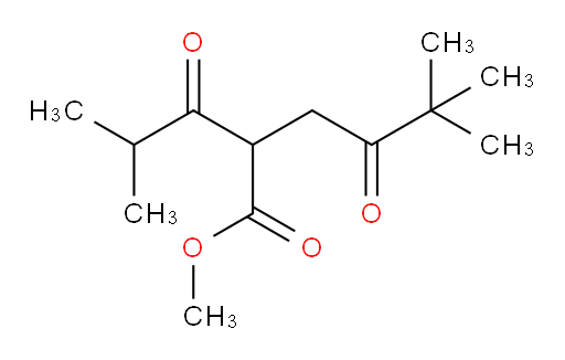 methyl 5,5-dimethyl-2-(2-methylpropanoyl)-4-oxohexanoate