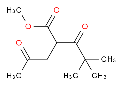 methyl 4,4-dimethyl-3-oxo-2-(2-oxopropyl)pentanoate