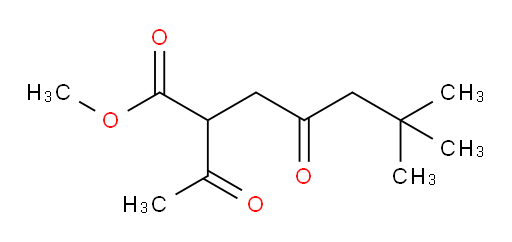 methyl 2-acetyl-6,6-dimethyl-4-oxoheptanoate