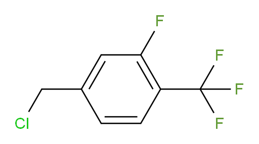 4-(chloromethyl)-2-fluoro-1-(trifluoromethyl)benzene