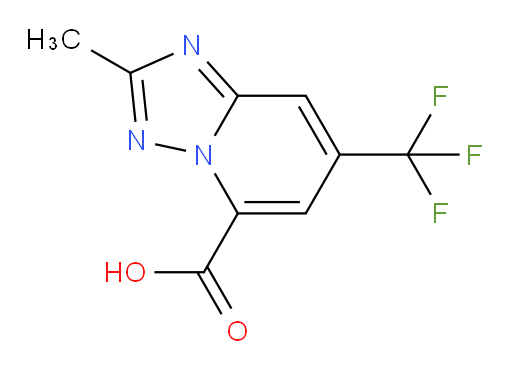 2-methyl-7-(trifluoromethyl)-[1,2,4]triazolo[1,5-a]pyridine-5-carboxylic acid