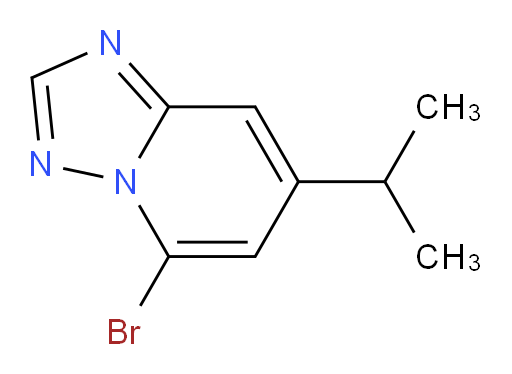 5-bromo-7-(propan-2-yl)-[1,2,4]triazolo[1,5-a]pyridine