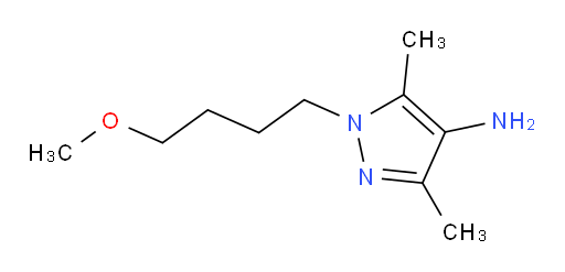 1-(4-methoxybutyl)-3,5-dimethyl-1H-pyrazol-4-amine