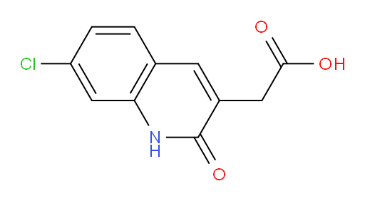 2-(7-chloro-2-oxo-1,2-dihydroquinolin-3-yl)acetic acid