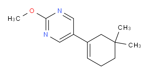 5-(5,5-dimethylcyclohex-1-en-1-yl)-2-methoxypyrimidine