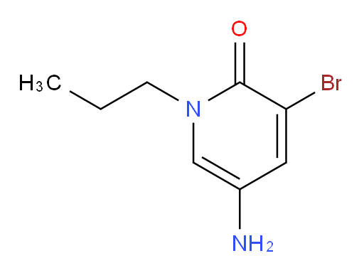 5-amino-3-bromo-1-propyl-1,2-dihydropyridin-2-one