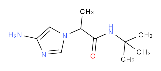 2-(4-amino-1H-imidazol-1-yl)-N-tert-butylpropanamide