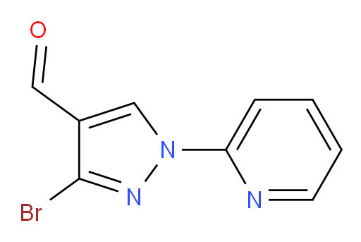 3-bromo-1-(pyridin-2-yl)-1H-pyrazole-4-carbaldehyde