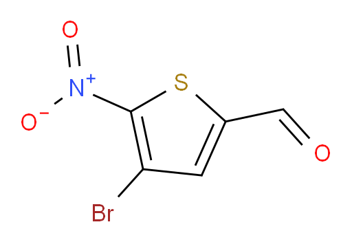 4-bromo-5-nitrothiophene-2-carbaldehyde