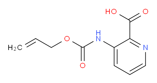 3-{[(prop-2-en-1-yloxy)carbonyl]amino}pyridine-2-carboxylic acid