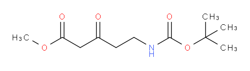 methyl 5-{[(tert-butoxy)carbonyl]amino}-3-oxopentanoate