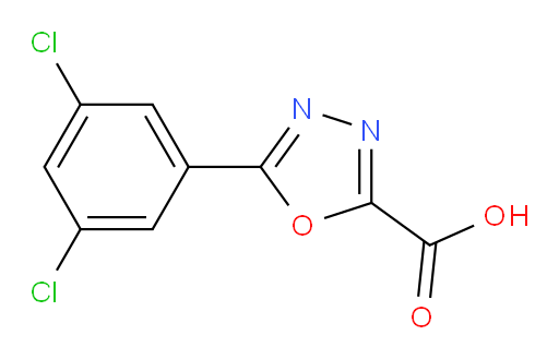 5-(3,5-dichlorophenyl)-1,3,4-oxadiazole-2-carboxylic acid