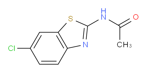 N-(6-chloro-1,3-benzothiazol-2-yl)acetamide