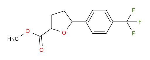 methyl 5-[4-(trifluoromethyl)phenyl]oxolane-2-carboxylate