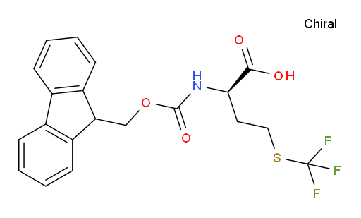 (2R)-2-({[(9H-fluoren-9-yl)methoxy]carbonyl}amino)-4-[(trifluoromethyl)sulfanyl]butanoic acid