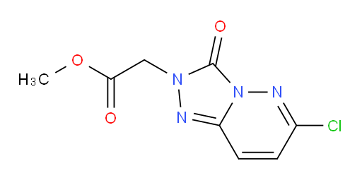 methyl 2-{6-chloro-3-oxo-2H,3H-[1,2,4]triazolo[4,3-b]pyridazin-2-yl}acetate