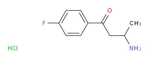 3-amino-1-(4-fluorophenyl)butan-1-one hydrochloride