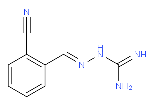 N-{[(2-cyanophenyl)methylidene]amino}guanidine