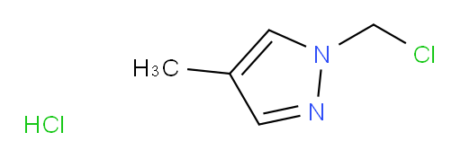 1-(chloromethyl)-4-methyl-1H-pyrazole hydrochloride
