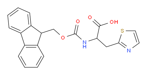 2-({[(9H-fluoren-9-yl)methoxy]carbonyl}amino)-3-(1,3-thiazol-2-yl)propanoic acid