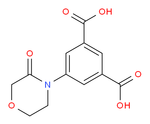 5-(3-oxomorpholin-4-yl)benzene-1,3-dicarboxylic acid