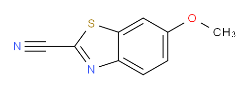 6-Methoxy-2-cyanobenzothiazole