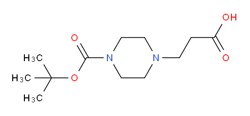 3-(4-(tert-butoxycarbonyl)piperazin-1-yl)propanoic acid