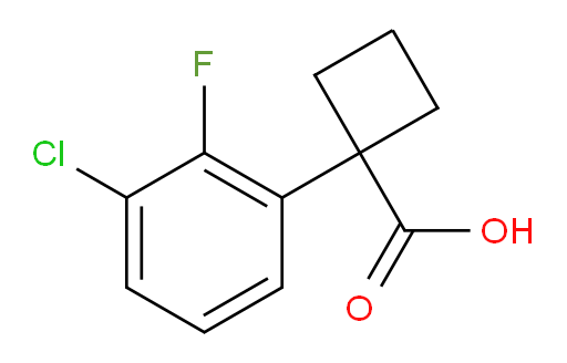 1-(3-chloro-2-fluorophenyl)cyclobutanecarboxylic acid