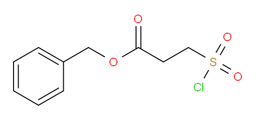 benzyl 3-(chlorosulfonyl)propanoate