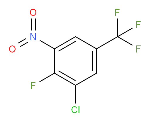 3-CHLORO-4-FLUORO-5-NITROBENZOTRIFLUORIDE;3-chloro-5-nitro-à,à,à,4-tetrafluorotoluene;3-Chloro-5-nitro-alpha,alpha,alpha,4-tetrafluorotoluene