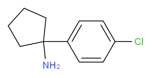 1-(4-chlorophenyl)cyclopentanamine