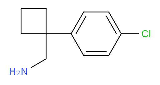 (1-(4-chlorophenyl)cyclobutyl)methanamine