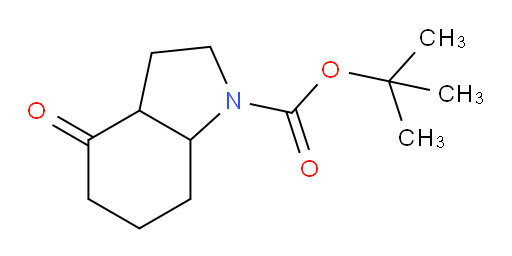 tert-butyl 4-oxooctahydro-1H-indole-1-carboxylate