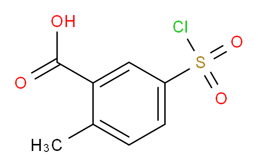 5-(chlorosulfonyl)-2-methylbenzoic acid