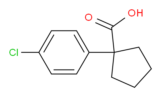 1-(4-chlorophenyl)cyclopentanecarboxylic acid