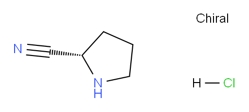 (S)-2-CYANOPYRROLIDINE HCL;(S)-2-PYRROLIDINONITRILEHCL;2-Cyanopyrrolidine hydrochloride;S-Pyrrolidine-2-carbonitrile HCl;(S)-2-Pyrrolidinecarbonitrile HCl;(S)-2-CYANO-PYRROLIDINE HYDROCHLORIDE;Pyrrolidine-2-carbonitrile hydrochloride;(S)-2-Pyrrolidinecarbonitrile Hydrochloride;(S)-PYRROLIDINE-2-CARBONITRILE HYDROCHLORIDE;2-Pyrrolidinecarbonitrile,hydrochloride (1:1), (2S)-