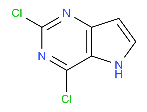 2,4-Dichloro-5H-pyrrolo[3,2-d]pyrimidine