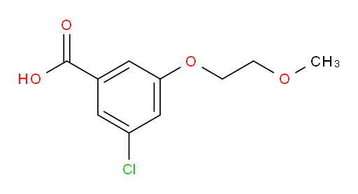 3-chloro-5-(2-methoxyethoxy)benzoic acid