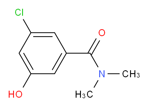 3-chloro-5-hydroxy-N,N-dimethylbenzamide