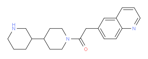 1-([3,4'-bipiperidin]-1'-yl)-2-(quinolin-6-yl)ethanone